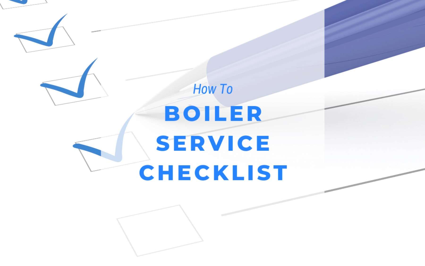 A professional boiler service checklist designed to guide homeowners and landlords in maintaining heating safety and performance in Watford.