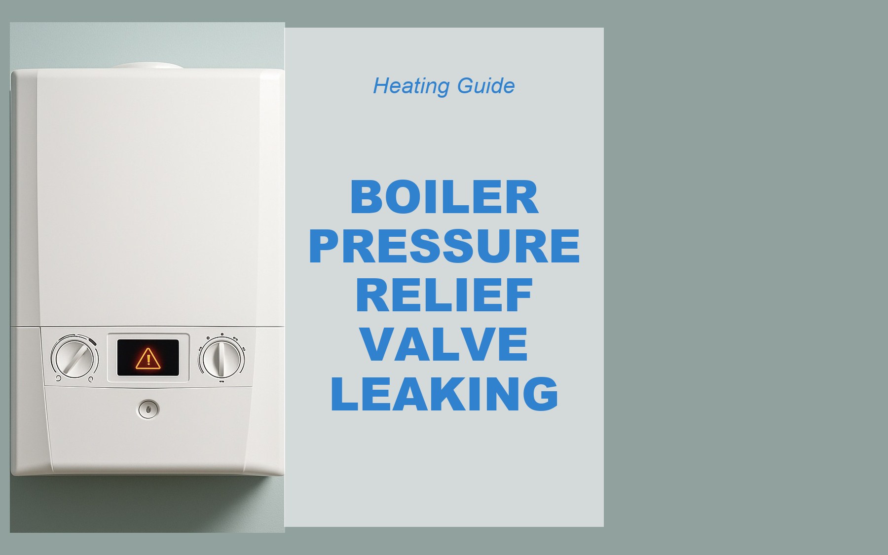 modern gas combi boiler showing a low-pressure fault warning